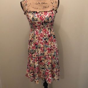 Strapless Ruched Dress